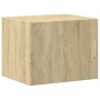 Armario de pared madera ingeniería roble Sonoma 50x42,5x40 cm de , Aparadores - Ref: Foro24-846112, Precio: 48,34 €, Descuent...