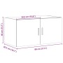 Wandschrank aus schwarzem Ingenieurholz 80x42,5x40 cm von , Sideboards - Ref: Foro24-846125, Preis: 64,06 €, Rabatt: %