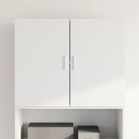 Engineered wood white wall cabinet 80x42.5x64 cm by , Sideboards - Ref: Foro24-846131, Price: 79,99 €, Discount: %