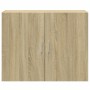 Armario de pared madera ingeniería roble Sonoma 80x42,5x64 cm de , Aparadores - Ref: Foro24-846133, Precio: 77,48 €, Descuent...