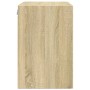 Armario de pared madera ingeniería roble Sonoma 80x42,5x64 cm de , Aparadores - Ref: Foro24-846133, Precio: 77,37 €, Descuent...