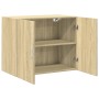 Armario de pared madera ingeniería roble Sonoma 80x42,5x64 cm de , Aparadores - Ref: Foro24-846133, Precio: 77,48 €, Descuent...