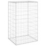 Gabion wall with galvanized steel covers 60x50x100 cm by vidaXL, fence panels - Ref: Foro24-147812, Price: 57,49 €, Discount: %