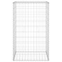 Gabion wall with galvanized steel covers 60x50x100 cm by vidaXL, fence panels - Ref: Foro24-147812, Price: 57,49 €, Discount: %