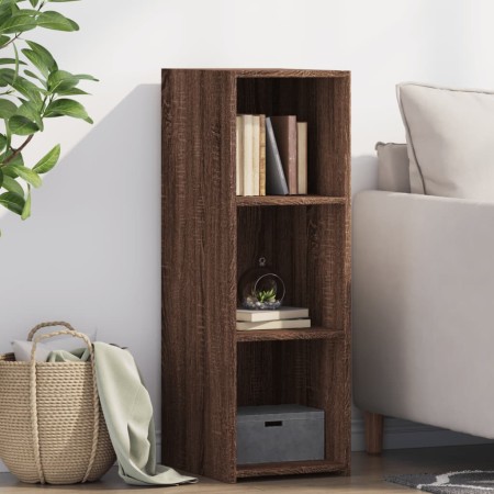 Engineered wood brown oak sideboard 30x41x93 cm by , Sideboards - Ref: Foro24-846347, Price: 57,84 €, Discount: %