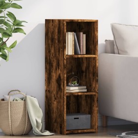 Smoked oak engineered wood sideboard 30x41x93 cm by , Sideboards - Ref: Foro24-846345, Price: 63,99 €, Discount: %