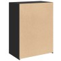 Aparador de madera de ingeniería negro 70x41x93 cm de , Aparadores - Ref: Foro24-846370, Precio: 88,99 €, Descuento: %