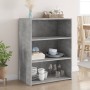 Aparador madera de ingeniería gris hormigón 70x41x93 cm de , Aparadores - Ref: Foro24-846372, Precio: 86,38 €, Descuento: %