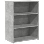 Aparador madera de ingeniería gris hormigón 70x41x93 cm de , Aparadores - Ref: Foro24-846372, Precio: 86,38 €, Descuento: %