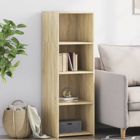 High sideboard made of Sonoma oak engineered wood 40x41x124 cm by , Sideboards - Ref: Foro24-846385, Price: 84,05 €, Discount: %