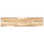 Floating shelves 4 units untreated acacia wood 140x30x2 cm by , Shelves and shelves - Ref: Foro24-3279386, Price: 162,45 €, D...