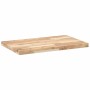 Solid untreated acacia wood desktop board 60x50x4 cm by , Desk accessories and products - Ref: Foro24-3279733, Price: 64,20 €...