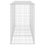 Gabion wall with galvanized steel covers 200x60x100 cm by vidaXL, fence panels - Ref: Foro24-147815, Price: 115,89 €, Discoun...