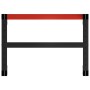 Black and red metal workbench structure 150x57x79 cm by vidaXL, Table legs - Ref: Foro24-147927, Price: 66,19 €, Discount: %