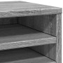 Organizador escritorio madera ingeniería gris 36x26x29,5 cm de , Clasificación y organización - Ref: Foro24-848050, Precio: 4...