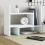 Organizador escritorio madera ingeniería blanco 38,5x17x39 cm de , Clasificación y organización - Ref: Foro24-848059, Precio:...