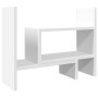 Organizador escritorio madera ingeniería blanco 38,5x17x39 cm de , Clasificación y organización - Ref: Foro24-848059, Precio:...