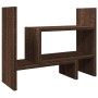 Organizador escritorio madera ingeniería marrón 38,5x17x39 cm de , Clasificación y organización - Ref: Foro24-848065, Precio:...