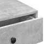 Mitteltisch aus grauem Beton-Ingenieurholz 90x90x28 cm von , Couchtisch - Ref: Foro24-848090, Preis: 110,81 €, Rabatt: %
