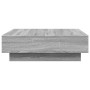 Mesa de centro madera de ingeniería gris Sonoma 90x90x28 cm de , Mesas de centro - Ref: Foro24-848092, Precio: 126,36 €, Desc...