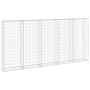 Gabion wall with galvanized steel covers 300x30x150 cm by vidaXL, fence panels - Ref: Foro24-147822, Price: 178,55 €, Discoun...