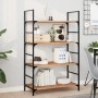 Solid acacia wood floating shelf with oil finish 60x40x2 cm by , Shelves and shelves - Ref: Foro24-3279551, Price: 38,38 €, D...