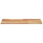 Solid acacia wood floating shelf with oil finish 60x40x2 cm by , Shelves and shelves - Ref: Foro24-3279551, Price: 38,99 €, D...