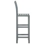 Kitchen stools, 2 units, solid acacia wood, gray. by vidaXL, Kitchen stools - Ref: Foro24-312417, Price: 114,99 €, Discount: %