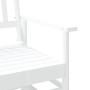 Banco deslizante madera maciza de álamo blanco 118x70x104,5 cm de , Mecedoras - Ref: Foro24-4008868, Precio: 189,59 €, Descue...