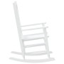 Mecedora para niños madera maciza de álamo blanca de , Mecedoras - Ref: Foro24-4008877, Precio: 60,66 €, Descuento: %