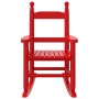 Mecedora para niños madera maciza de álamo roja de , Mecedoras - Ref: Foro24-4008882, Precio: 39,71 €, Descuento: %