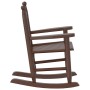 Mecedora para niños madera maciza de álamo marrón de , Mecedoras - Ref: Foro24-4008880, Precio: 39,71 €, Descuento: %