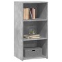 Aparador de madera de ingeniería gris hormigón 45x41x93 cm de , Aparadores - Ref: Foro24-846358, Precio: 62,07 €, Descuento: %