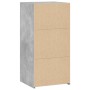 Aparador de madera de ingeniería gris hormigón 45x41x93 cm de , Aparadores - Ref: Foro24-846358, Precio: 62,07 €, Descuento: %