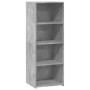 Tall engineered wood sideboard in gray concrete 45x41x124 cm by , Sideboards - Ref: Foro24-846393, Price: 77,00 €, Discount: %