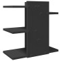 Wooden engineering desktop organizer in black, 42x21.5x42 cm by , Classification and organization - Ref: Foro24-848067, Price...