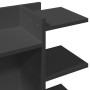 Wooden engineering desktop organizer in black, 42x21.5x42 cm by , Classification and organization - Ref: Foro24-848067, Price...