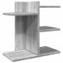 Organizador de escritorio madera ingeniería gris 42x21,5x42 cm de , Clasificación y organización - Ref: Foro24-848071, Precio...