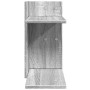 Organizador de escritorio madera ingeniería gris 42x21,5x42 cm de , Clasificación y organización - Ref: Foro24-848071, Precio...