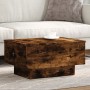 Engineered wood smoked oak coffee table 60x45x31 cm by , Coffee table - Ref: Foro24-848084, Price: 74,83 €, Discount: %