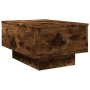 Mesa de centro madera de ingeniería roble ahumado 60x45x31 cm de , Mesas de centro - Ref: Foro24-848084, Precio: 74,68 €, Des...