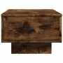 Mesa de centro madera de ingeniería roble ahumado 60x45x31 cm de , Mesas de centro - Ref: Foro24-848084, Precio: 74,68 €, Des...