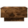 Mesa de centro madera de ingeniería roble ahumado 60x45x31 cm de , Mesas de centro - Ref: Foro24-848084, Precio: 74,68 €, Des...