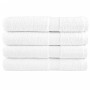 Toallas de sauna 4 uds 100% algodón blanco 80x200 cm 600 gsm de , Toallas - Ref: Foro24-137137, Precio: 74,27 €, Descuento: %