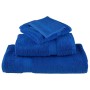 4 blue 100% cotton bath towels 70x140 cm 600 gsm by , Towels - Ref: Foro24-137189, Price: 48,27 €, Discount: %