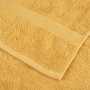 Toallas de sauna 2 uds 100% algodón amarillo 80x200 cm 600 gsm de , Toallas - Ref: Foro24-137290, Precio: 39,40 €, Descuento: %