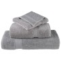 Toallas de sauna 4 uds 100% algodón gris 80x200 cm 600 gsm de , Toallas - Ref: Foro24-137315, Precio: 74,27 €, Descuento: %