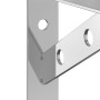 Shelf brackets 4 pcs stainless steel silver 20x2.5x14 cm by , Shelves and shelves - Ref: Foro24-30297, Price: 17,70 €, Discou...