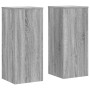 Plant stands 2 units gray Sonoma wood 30x30x70 cm by , Pot stands - Ref: Foro24-852929, Price: 92,12 €, Discount: %