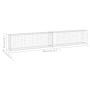 Gabionenwand mit verzinkten Stahlabdeckungen 300x30x50 cm von vidaXL, Zaunpaneele - Ref: Foro24-147820, Preis: 80,80 €, Rabat...